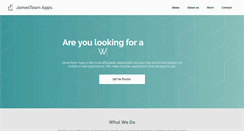 Desktop Screenshot of jamestownapps.com